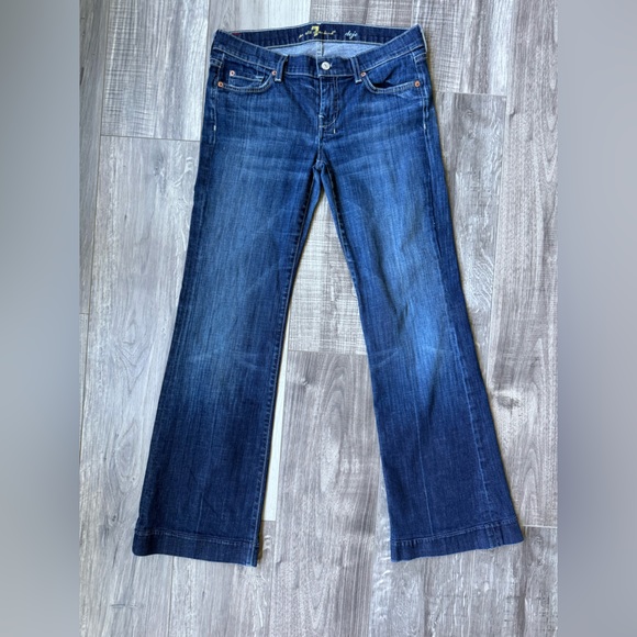 7 For All Mankind Denim - Women's Blue Jeans